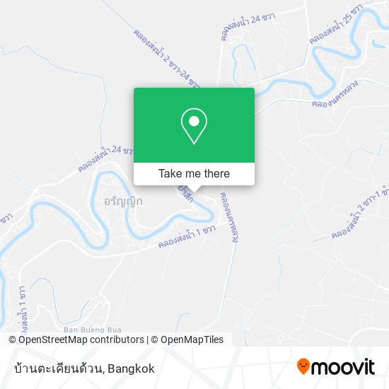 บ้านตะเคียนด้วน map