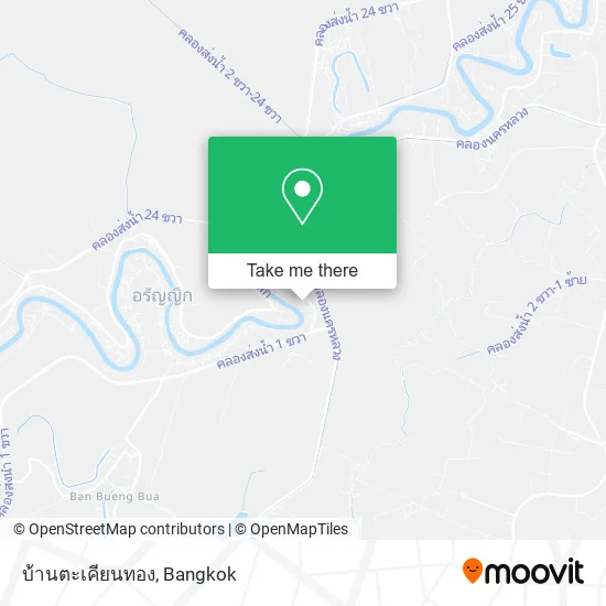 บ้านตะเคียนทอง map