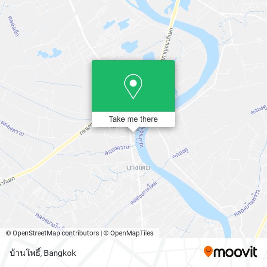 บ้านโพธิ์ map