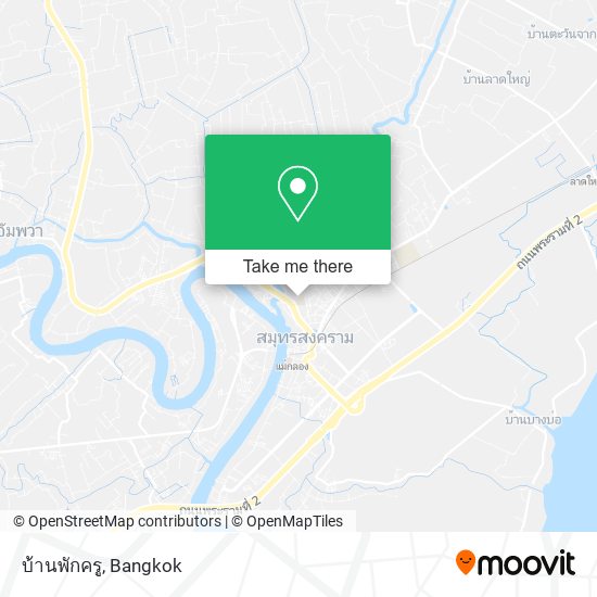 บ้านพักครู map