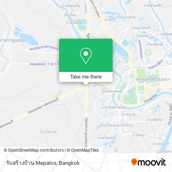 รับสร้างบ้าน Mepatcs map