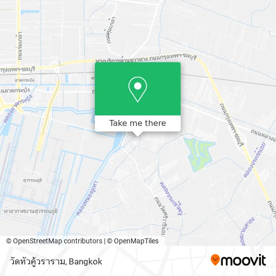 วัดหัวคู้วราราม map