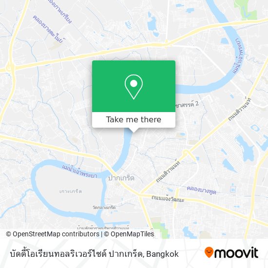 บัดดี้โอเรียนทอลริเวอร์ไซด์ ปากเกร็ด map