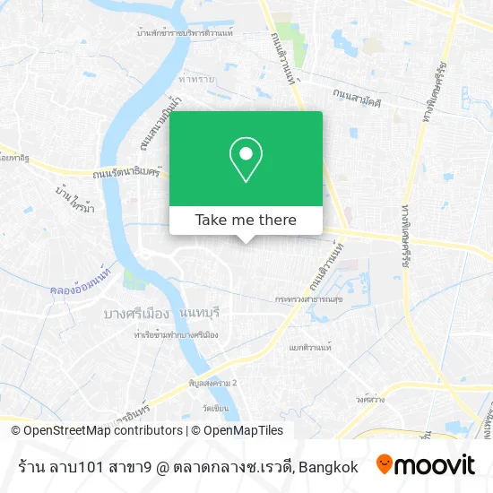 ร้าน ลาบ101 สาขา9 @ ตลาดกลางซ.เรวดี map