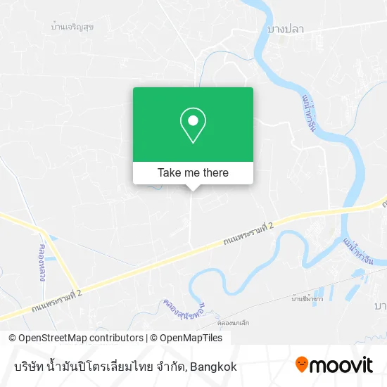 บริษัท น้ำมันปิโตรเลี่ยมไทย จำกัด map