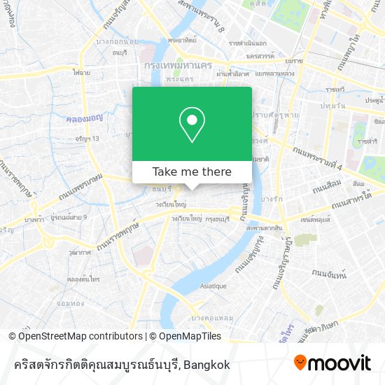 คริสตจักรกิตติคุณสมบูรณธ์นบุรี map