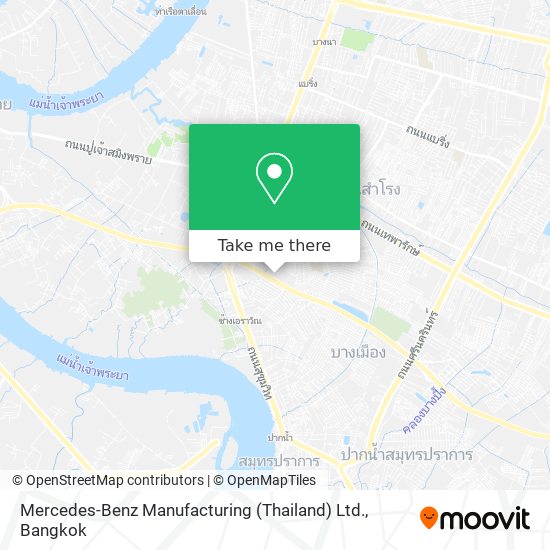 Mercedes-Benz Manufacturing (Thailand) Ltd. map