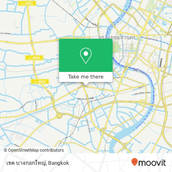 เขต บางกอกใหญ่ map