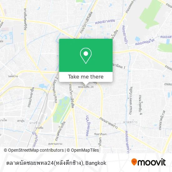 ตลาดนัดซอยพหล24(หลังตึกช้าง) map