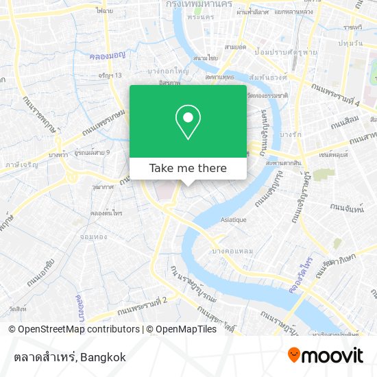 ตลาดสำเหร่ map