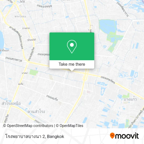 โรงพยาบาลบางนา 2 map