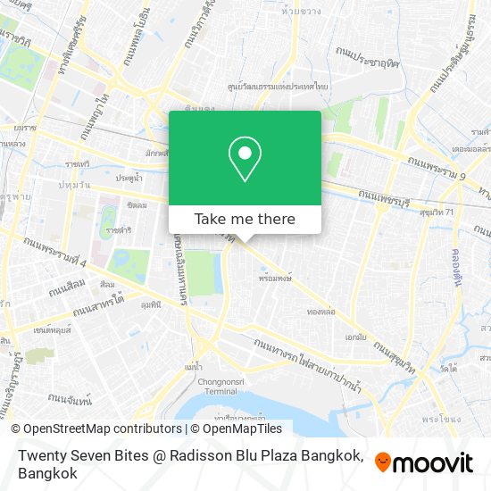 Twenty Seven Bites @ Radisson Blu Plaza Bangkok map