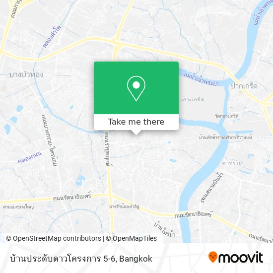 บ้านประดับดาวโครงการ 5-6 map