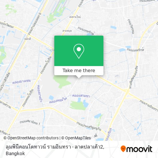 ลุมพินีคอนโดทาวน์ รามอินทรา - ลาดปลาเค้า2 map