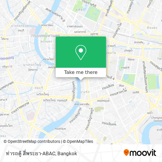 ท่ารถตู้ สี่พระยา-ABAC map