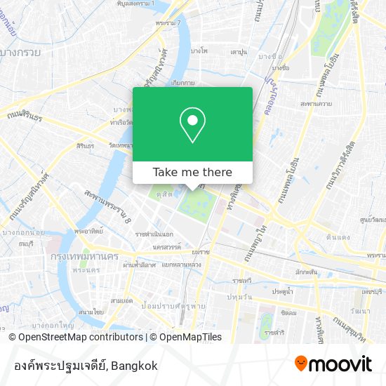 องค์พระปฐมเจดีย์ map