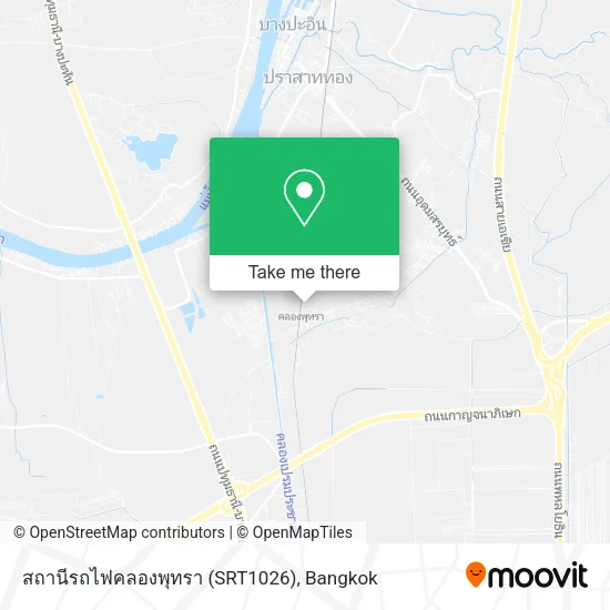 สถานีรถไฟคลองพุทรา (SRT1026) map