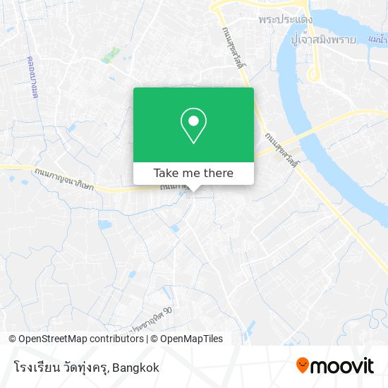 โรงเรียน วัดทุ่งครุ map