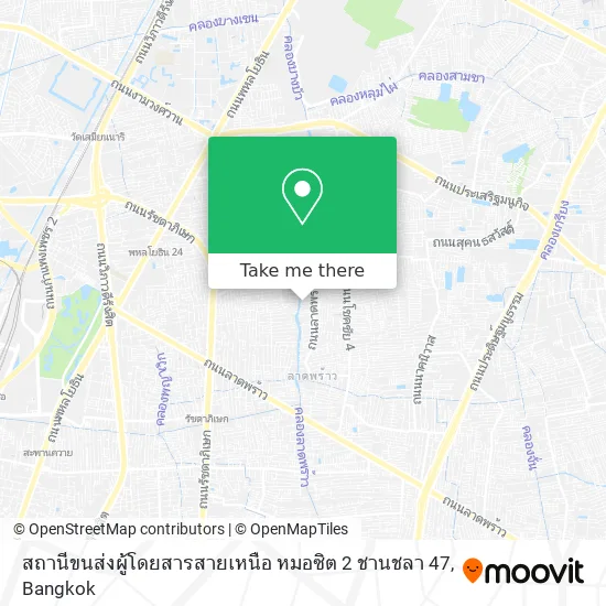 สถานีขนส่งผู้โดยสารสายเหนือ หมอซิต 2 ชานชลา 47 map