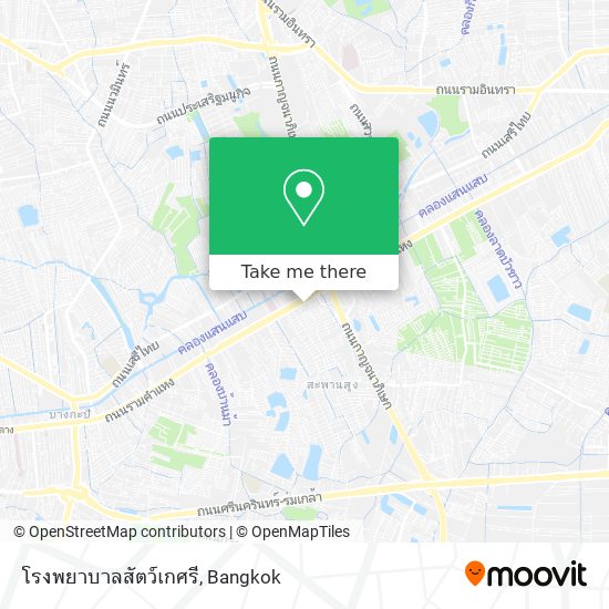 โรงพยาบาลสัตว์เกศรี map