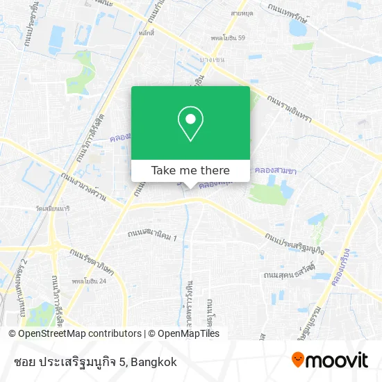 ซอย ประเสริฐมนูกิจ 5 map
