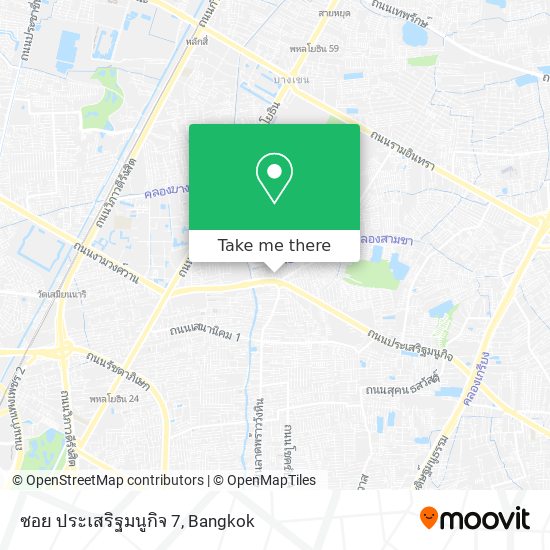 ซอย ประเสริฐมนูกิจ 7 map