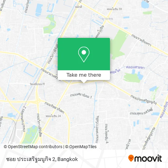 ซอย ประเสริฐมนูกิจ 2 map