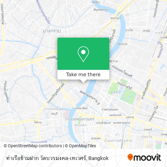 ท่าเรือข้ามฝาก วัดบวรมงคล-เทเวศร์ map