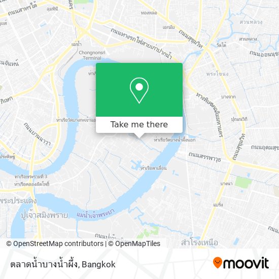 ตลาดน้ำบางน้ำผึ้ง map