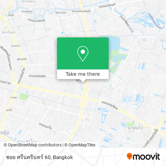 ซอย ศรีนครินทร์ 60 map