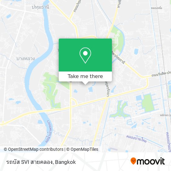 รถบัส SVI สายคลอง map