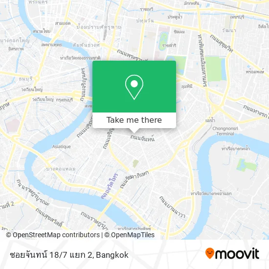 ซอยจันทน์ 18/7 แยก 2 map
