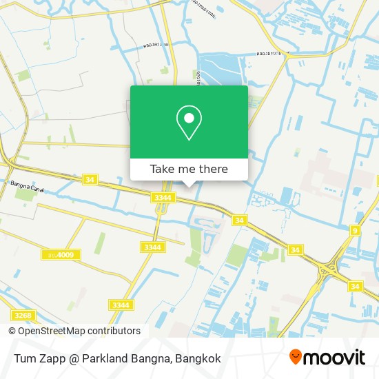 Tum Zapp @ Parkland Bangna map