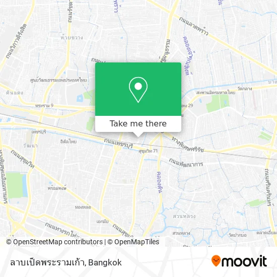 ลาบเป็ดพระรามเก้า map