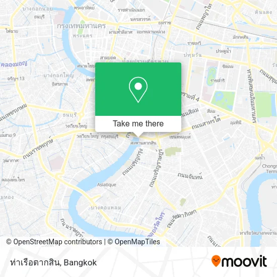 ท่าเรือตากสิน map