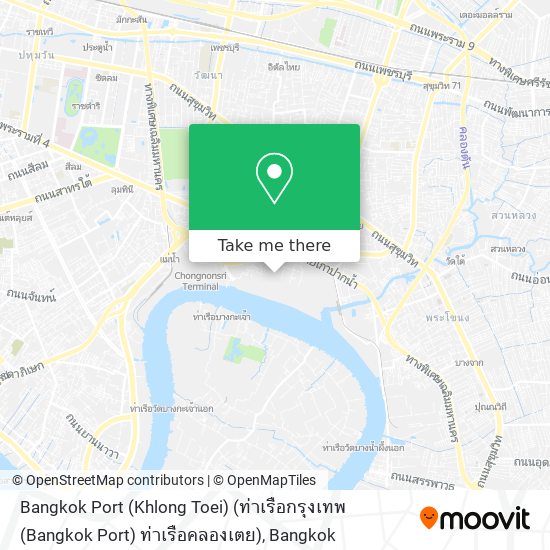 Bangkok Port (Khlong Toei) (ท่าเรือกรุงเทพ (Bangkok Port) ท่าเรือคลองเตย) map