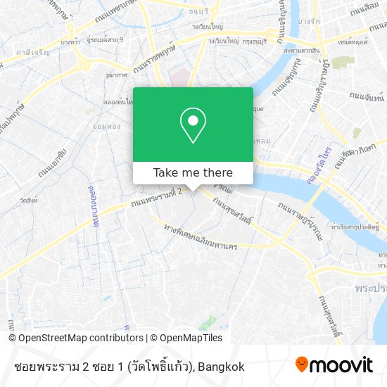 ซอยพระราม 2 ซอย 1 (วัดโพธิ์แก้ว) map