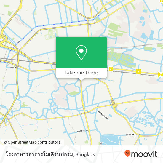 โรงอาหารอาคารโมเดิร์นฟอร์ม map