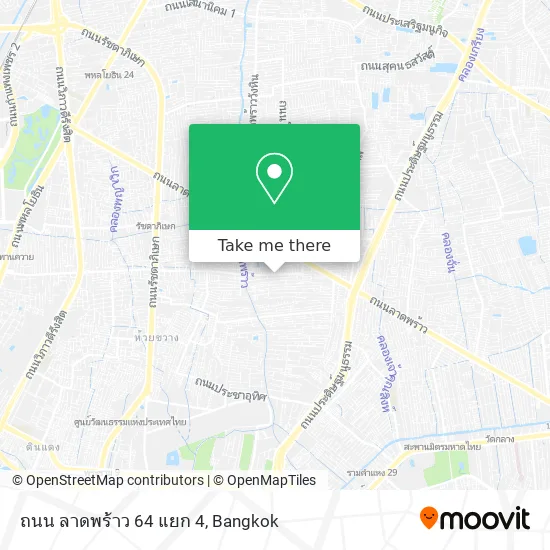 ถนน ลาดพร้าว 64 แยก 4 map