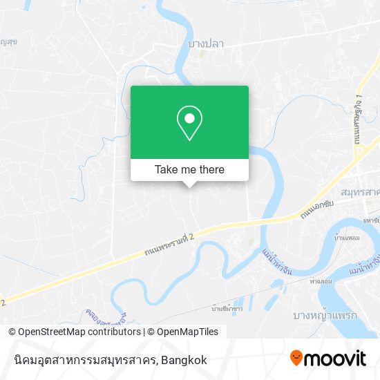 นิคมอุตสาหกรรมสมุทรสาคร map