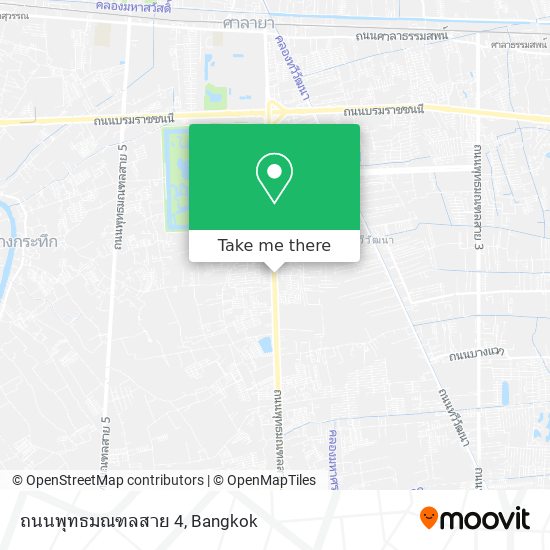 ถนนพุทธมณฑลสาย 4 map