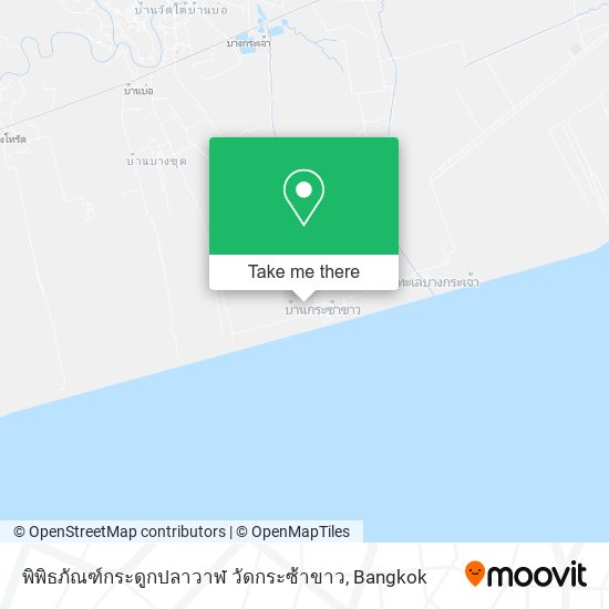 พิพิธภัณฑ์กระดูกปลาวาฬ วัดกระซ้าขาว map