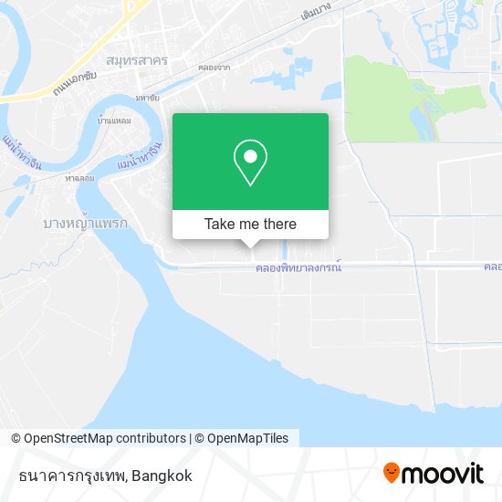 ธนาคารกรุงเทพ map