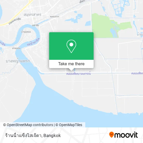 ร้านน้ําแข็งไสเจ้ดา map