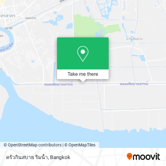 ครัวกินสบาย ริมน้ํา map