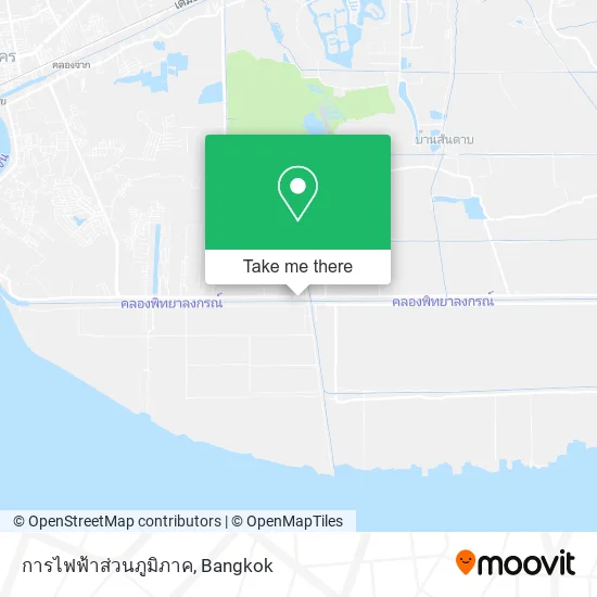 การไฟฟ้าส่วนภูมิภาค map