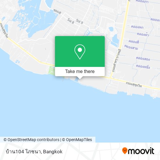 บ้าน104 โภชนา map