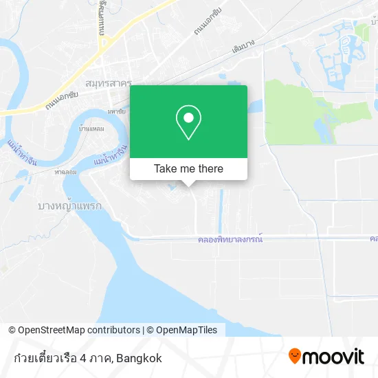 ก๋วยเตี๋ยวเรือ 4 ภาค map