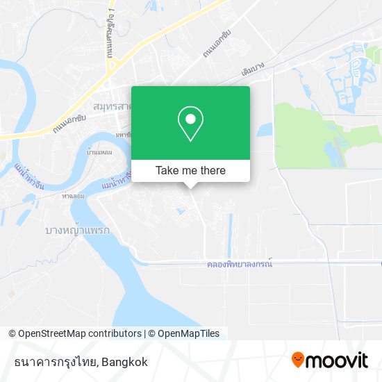 ธนาคารกรุงไทย map