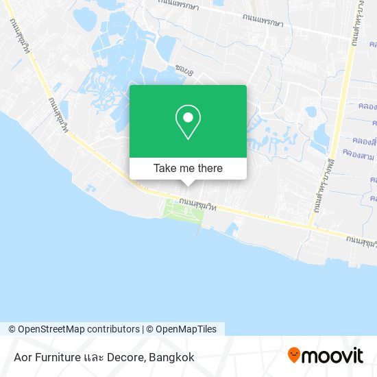 Aor Furniture และ Decore map
